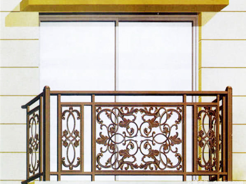 Iron Balcony Guardrail